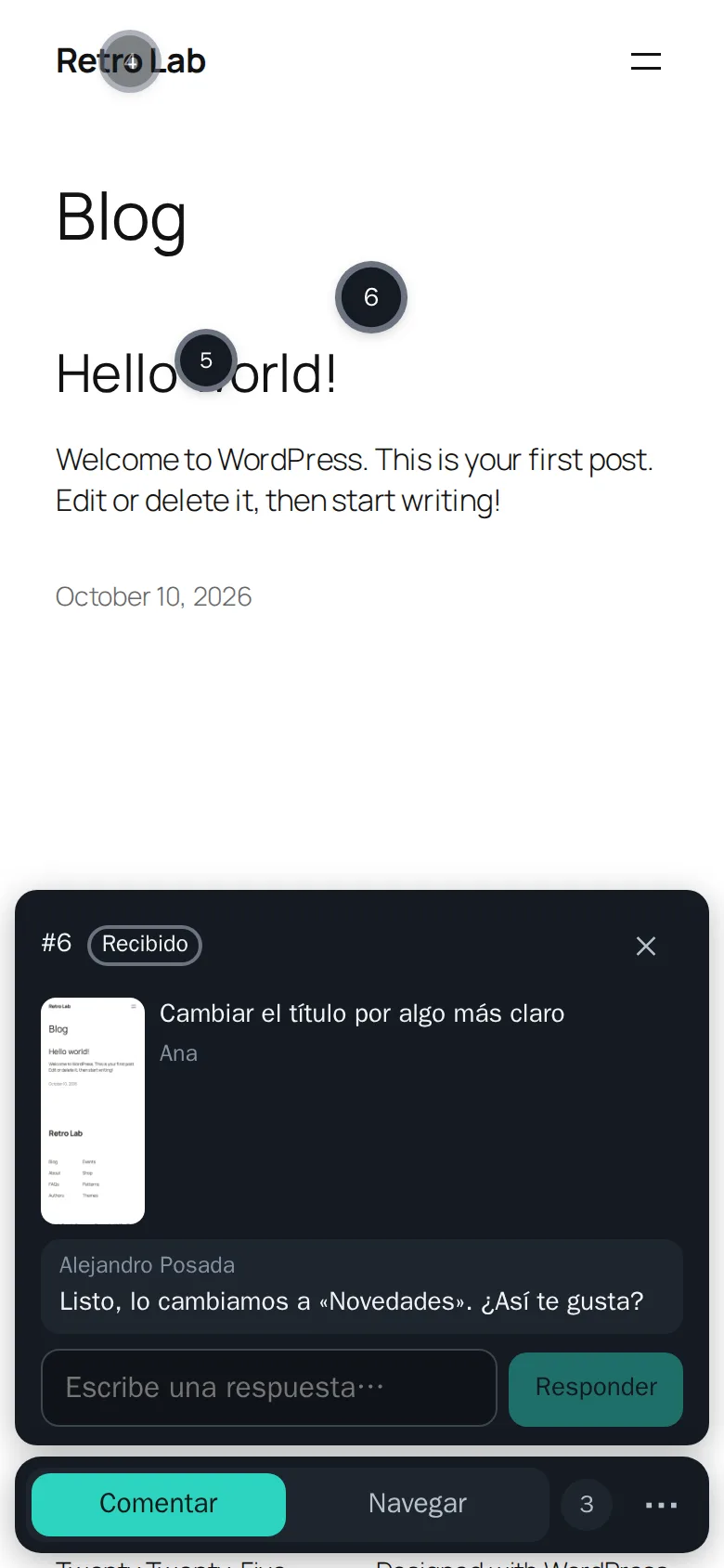 Captura 3 de Retro en un celular: conversas ahí mismo